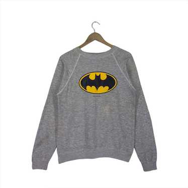 Vintage - Vintage Batman Sweatshirt Big Logo Spel… - image 1