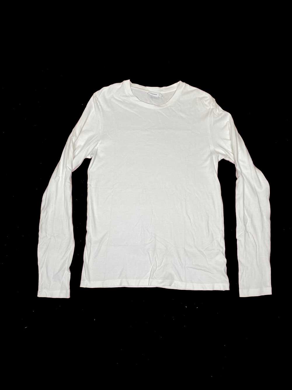 Jil Sander Terry cloth long sleeve tshirt - image 1