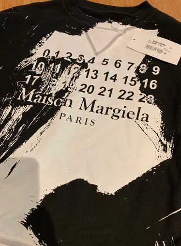 maison margiela splashed ink sweater - image 1