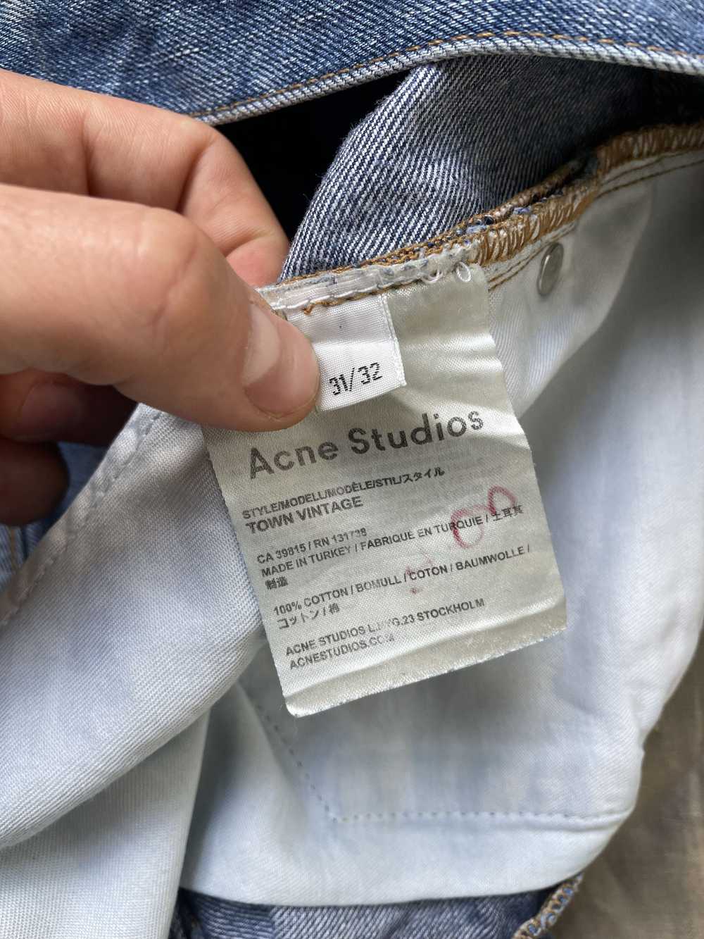 Acne Studios × Designer × Jean Acne Studios Town … - image 5
