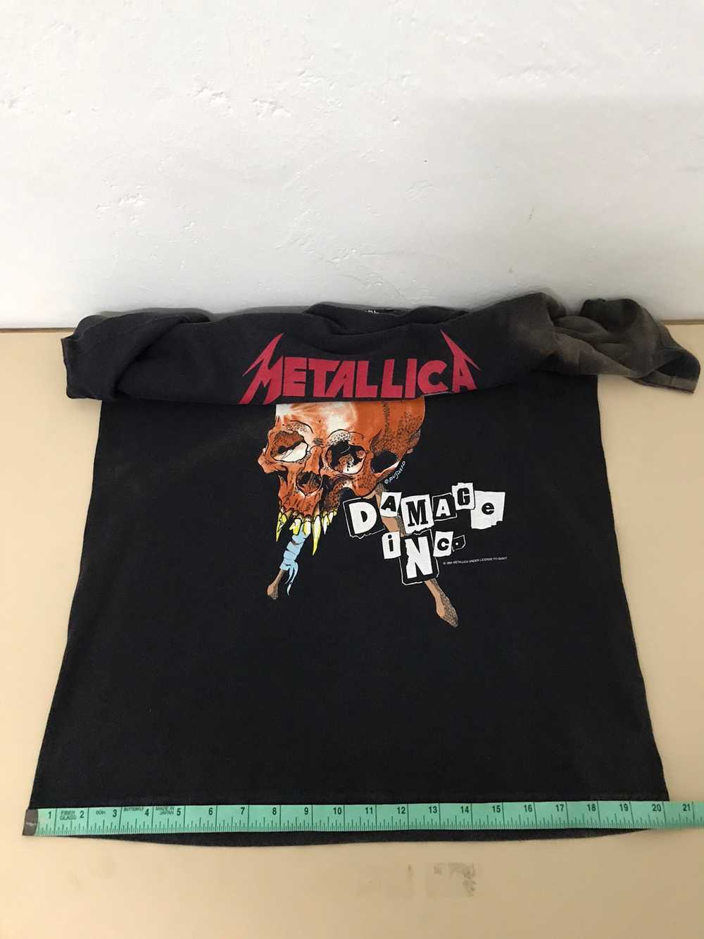 Vintage - Vintage Metallica Damage Inc. Pushead S… - image 12