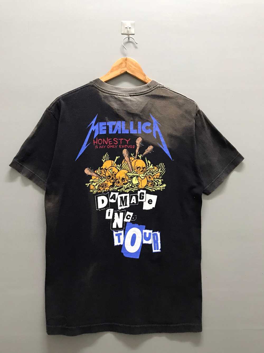 Vintage - Vintage Metallica Damage Inc. Pushead S… - image 2