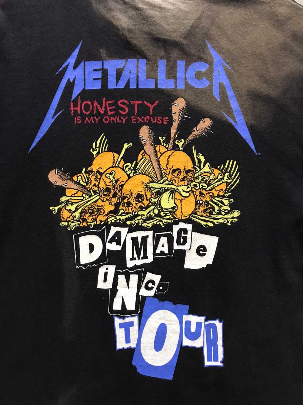 Vintage - Vintage Metallica Damage Inc. Pushead S… - image 9