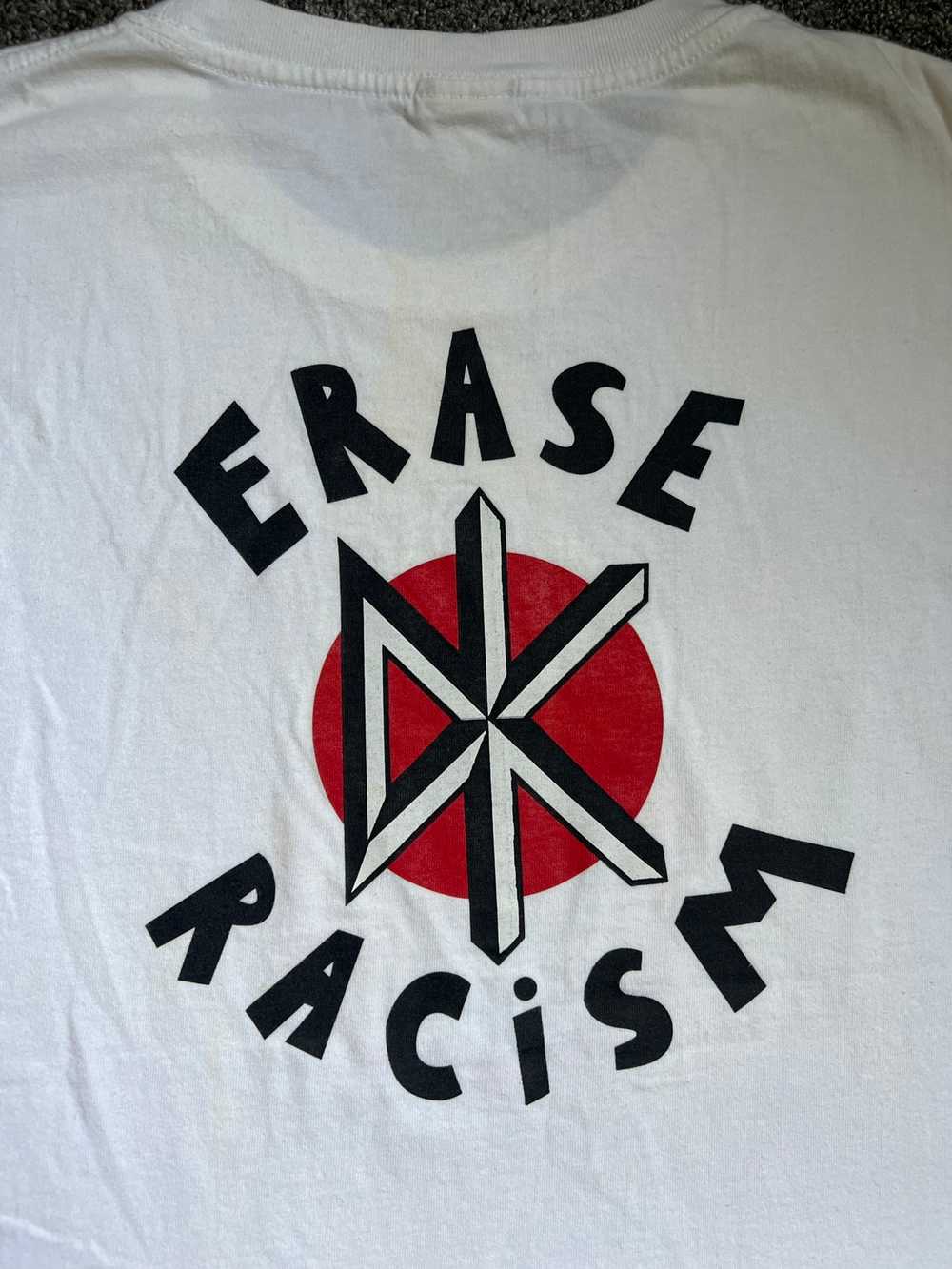 Vintage - Vintage Dead Kennedys Erase Racism Tee - image 5