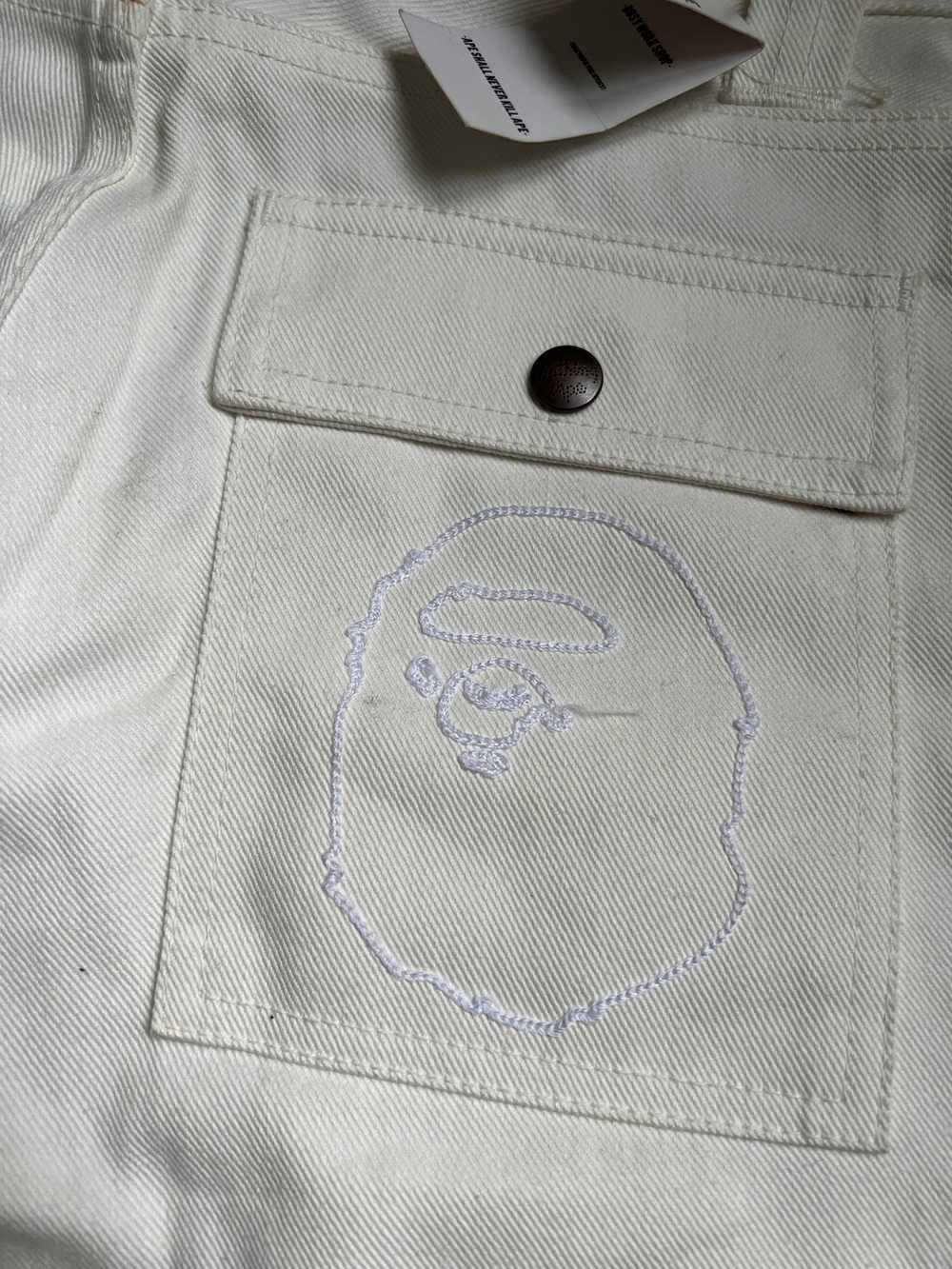 A BATHING APE® Vintage Bape Busy Works White Dead… - image 7