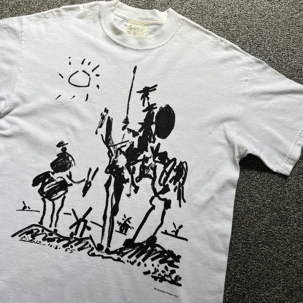 Vintage - Vintage 2002 Picasso Succession Art Tee - image 3