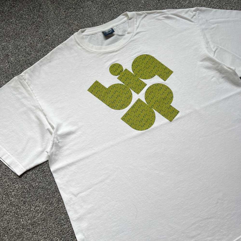 Vintage - Vintage Stussy Big Up Monogram Tee - image 2