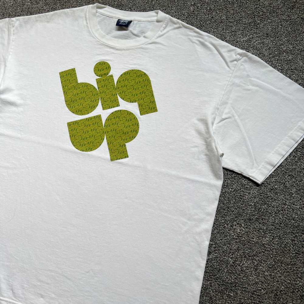 Vintage - Vintage Stussy Big Up Monogram Tee - image 3