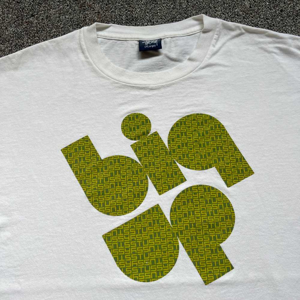 Vintage - Vintage Stussy Big Up Monogram Tee - image 4