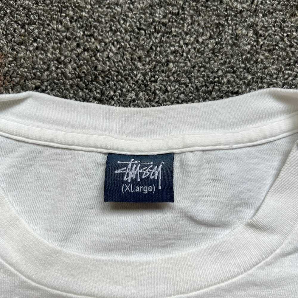 Vintage - Vintage Stussy Big Up Monogram Tee - image 6