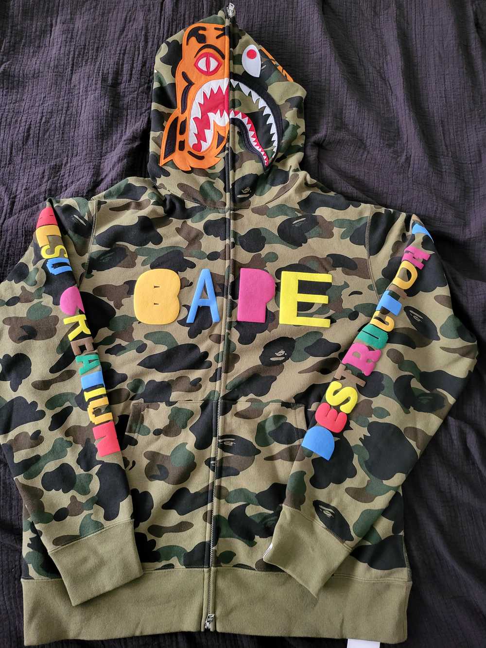 A BATHING APE® Bape Readymade Camo Hoodie w Tags - image 2