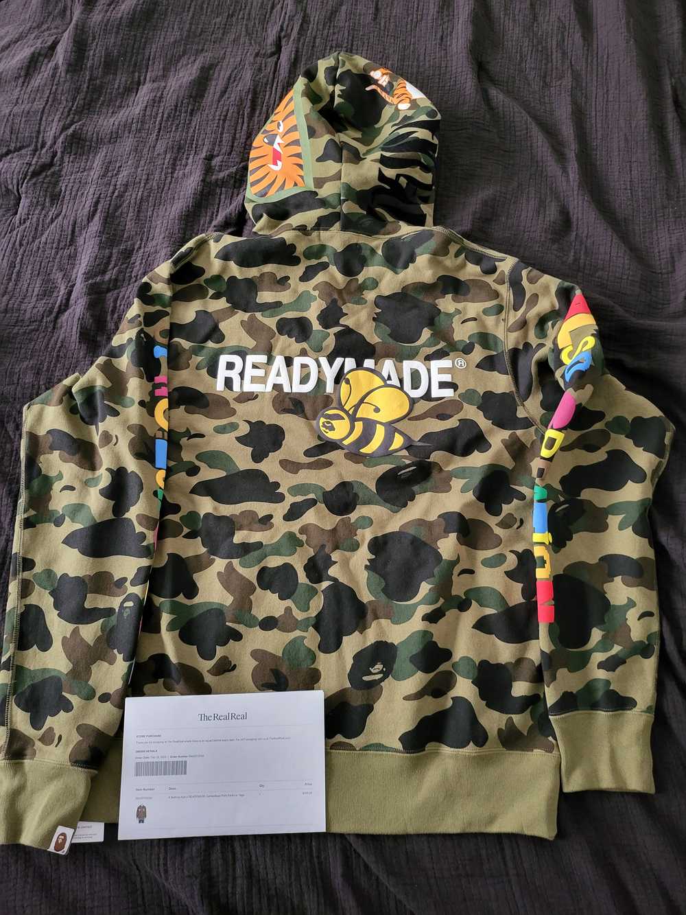 A BATHING APE® Bape Readymade Camo Hoodie w Tags - image 3