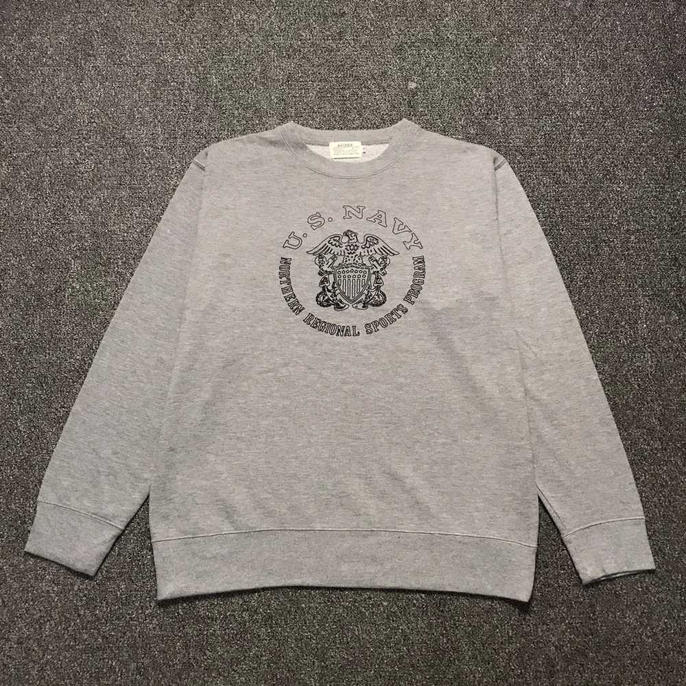 Vintage - Vintage Avirex US Navy Sweatshirt - image 1