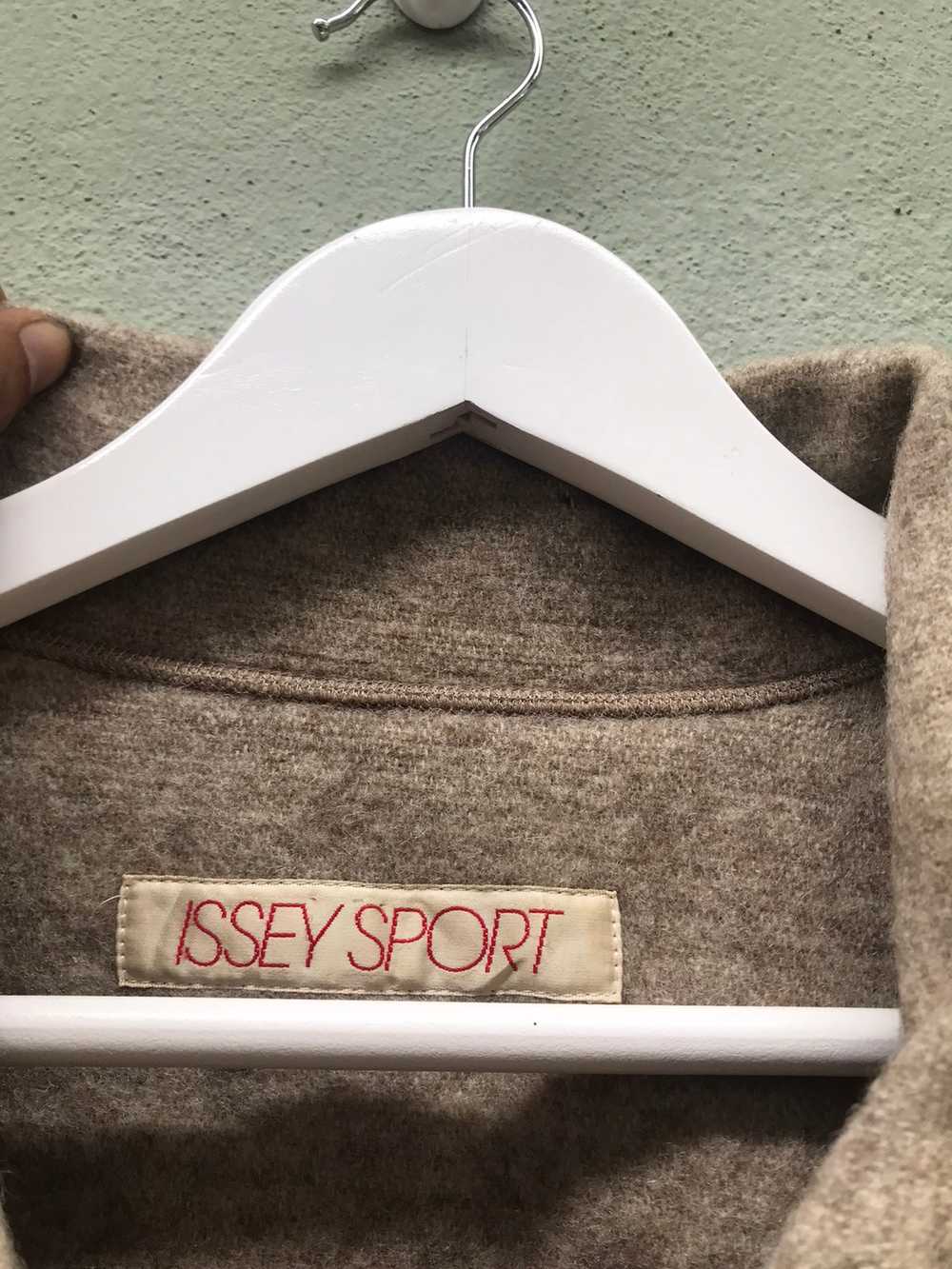 Very Rare - 80s ISSEY SPORT NATIVE WOOL JACKET - image 4