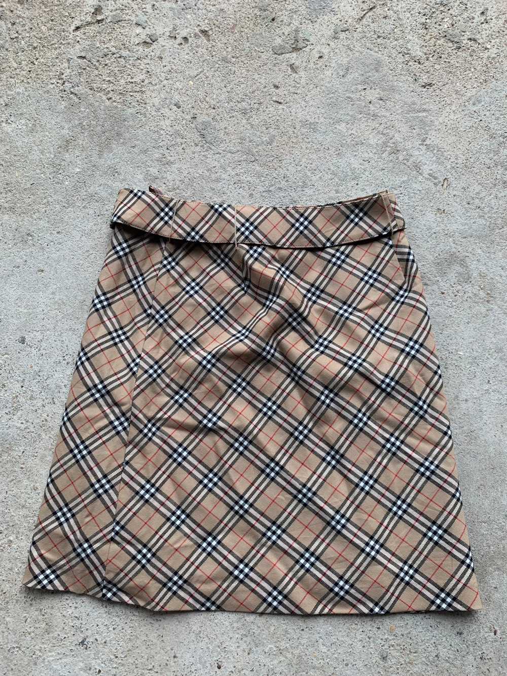Vintage - 90s Nova Check Burberry Skirt - image 2