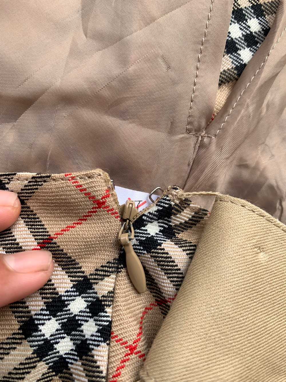 Vintage - 90s Nova Check Burberry Skirt - image 6