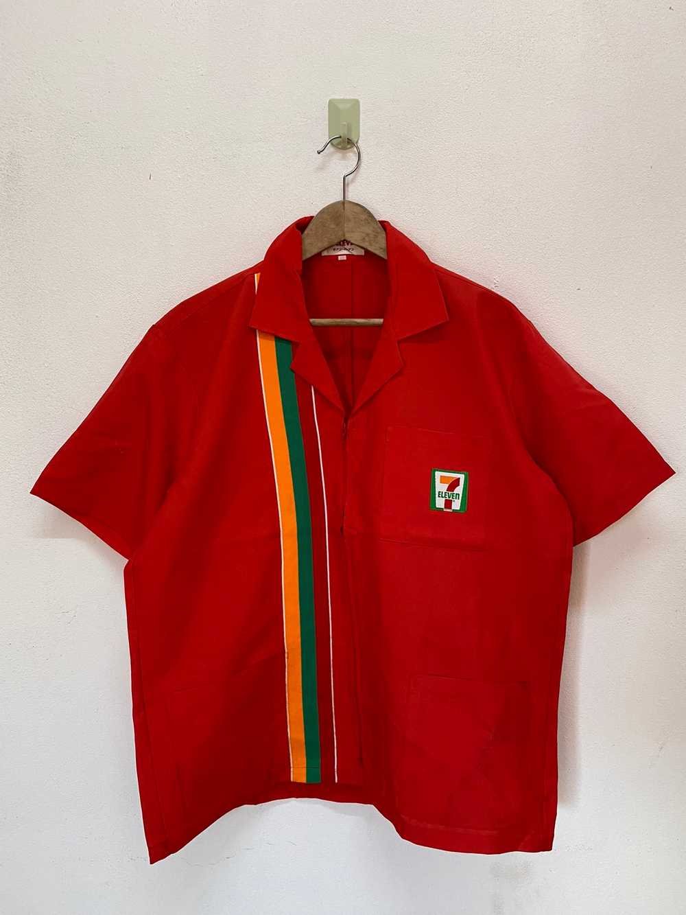 Vintage - Vintage 7-Eleven Tee Jacket Full Zipped - image 1