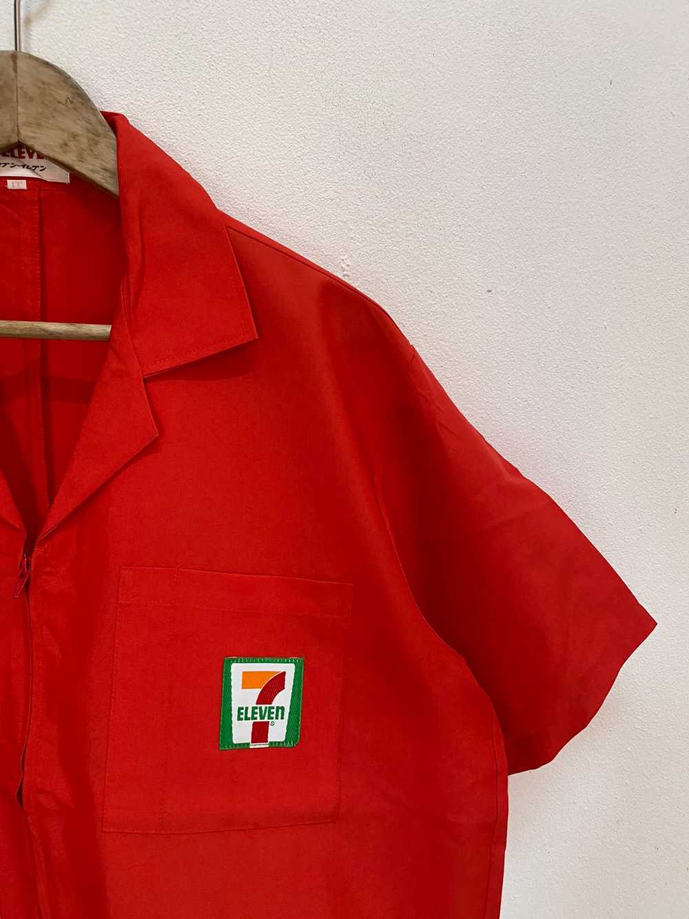 Vintage - Vintage 7-Eleven Tee Jacket Full Zipped - image 2