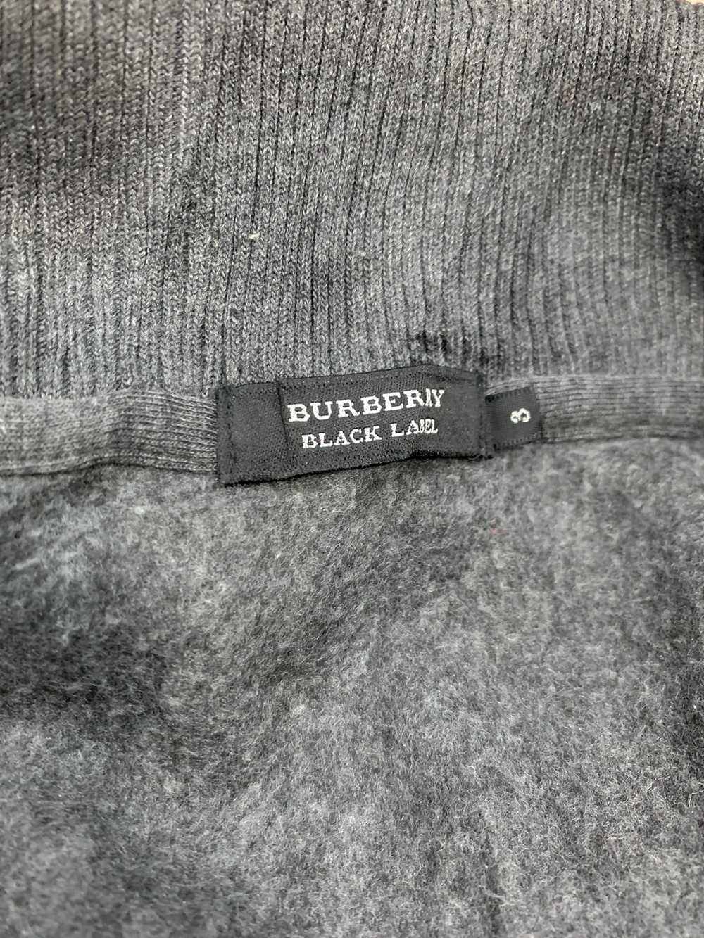 Burberry black label fleece full zipper - image 9