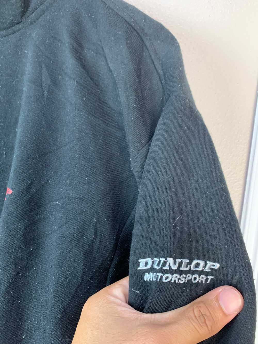 Vintage - Dunlop motosport fleece Half zipper - image 3