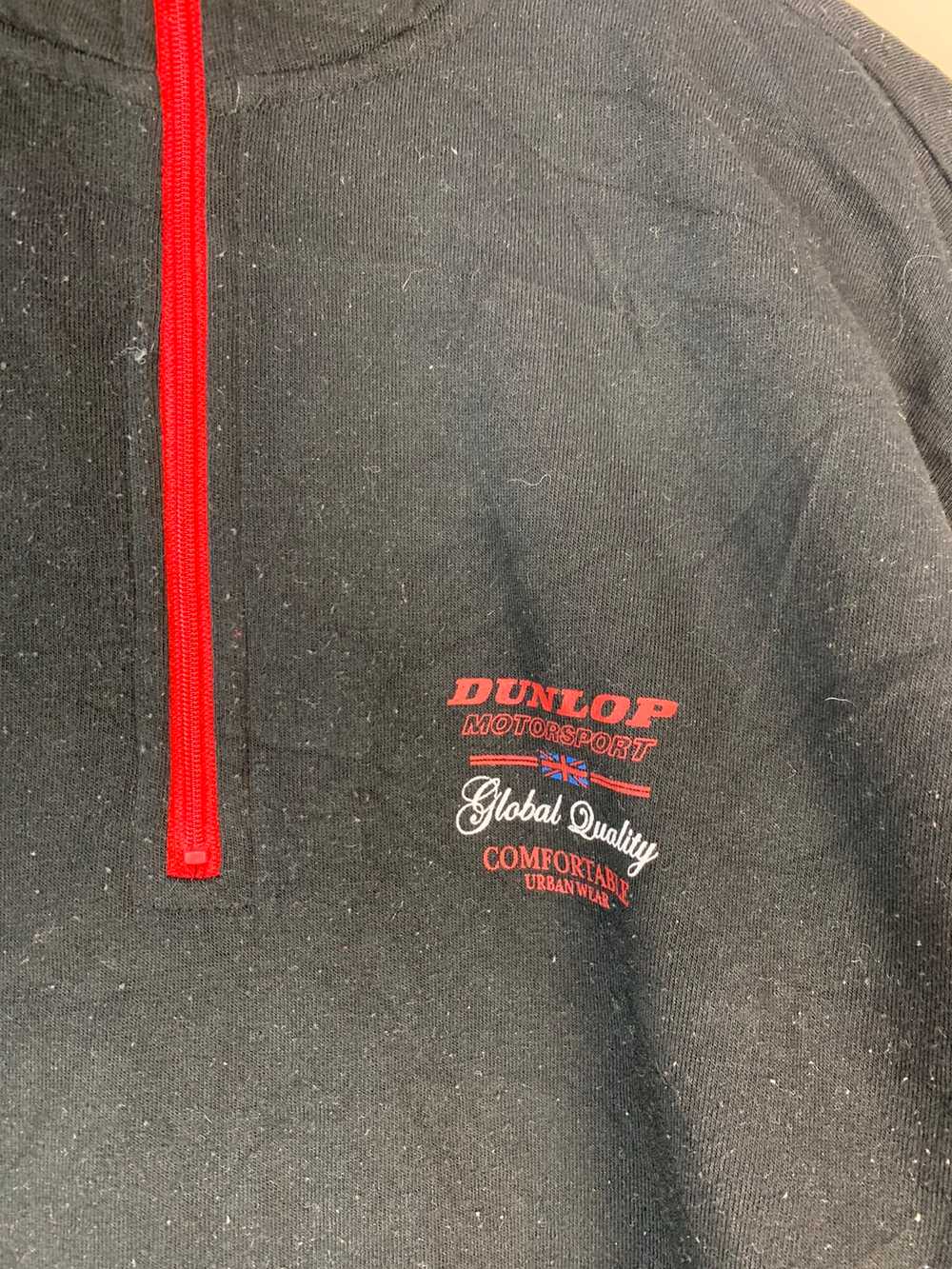 Vintage - Dunlop motosport fleece Half zipper - image 4