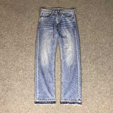 Vintage - Beautiful faded levis 505 jeans light w… - image 1