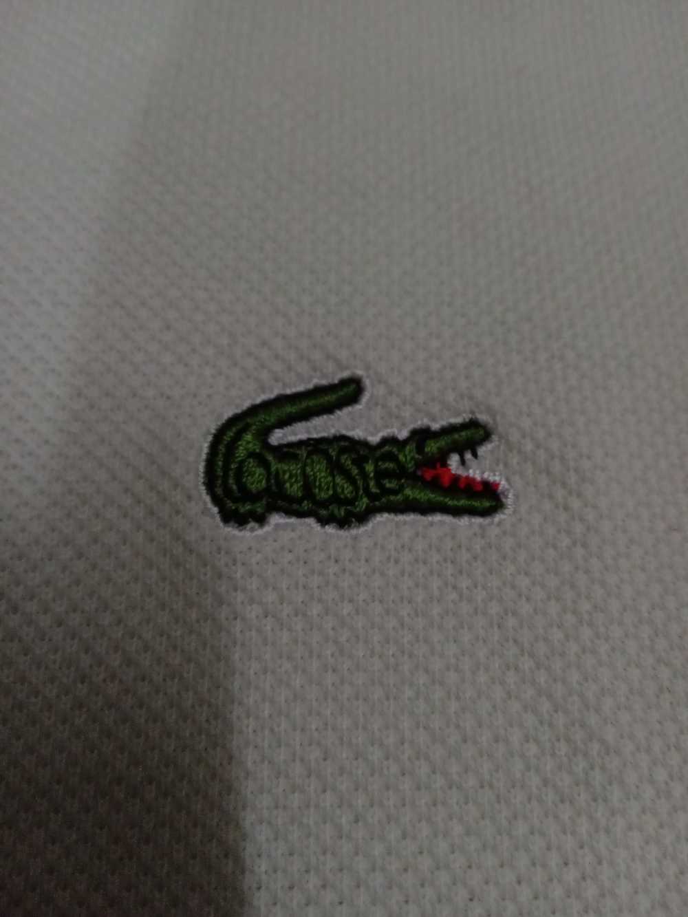 Vintage - Rare vintage Lacoste polo shirt Burberr… - image 3