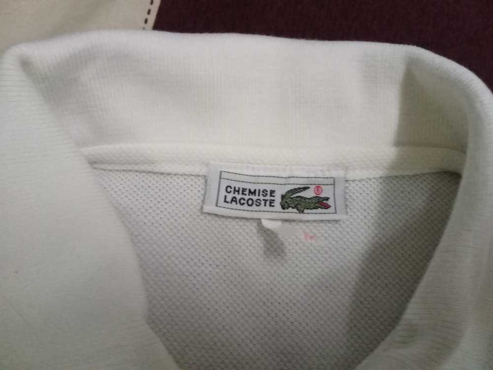 Vintage - Rare vintage Lacoste polo shirt Burberr… - image 5