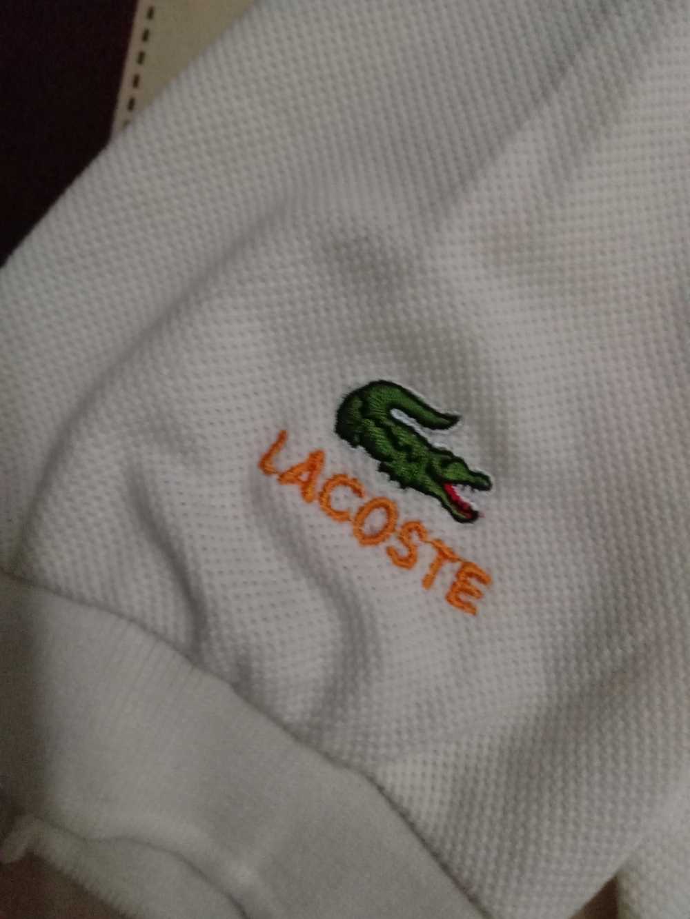 Vintage - Rare vintage Lacoste polo shirt Burberr… - image 6