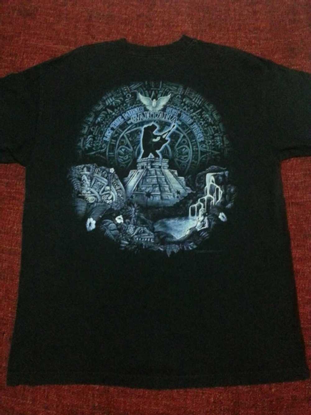 Vintage - Vintage 90s Carlos Santana Tee rock met… - image 1