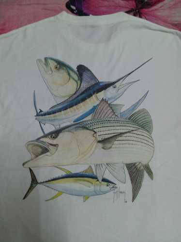 Vintage - Vintage Y2K Guy Harvey art Tee school of