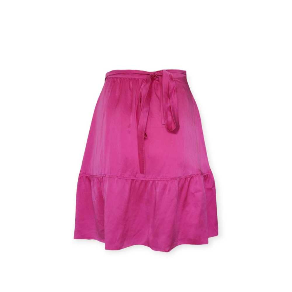 Miu Miu Silk mini skirt - image 4