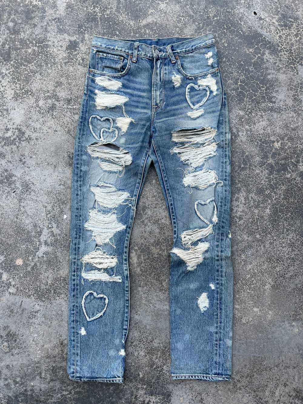 Distressed Denim - Usizex RNA awesome rugged grun… - image 1