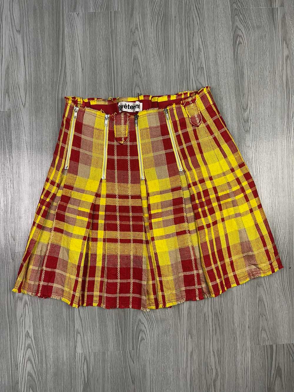 Japanese Brand - Vetement DHL colorway Plaid Plea… - image 1