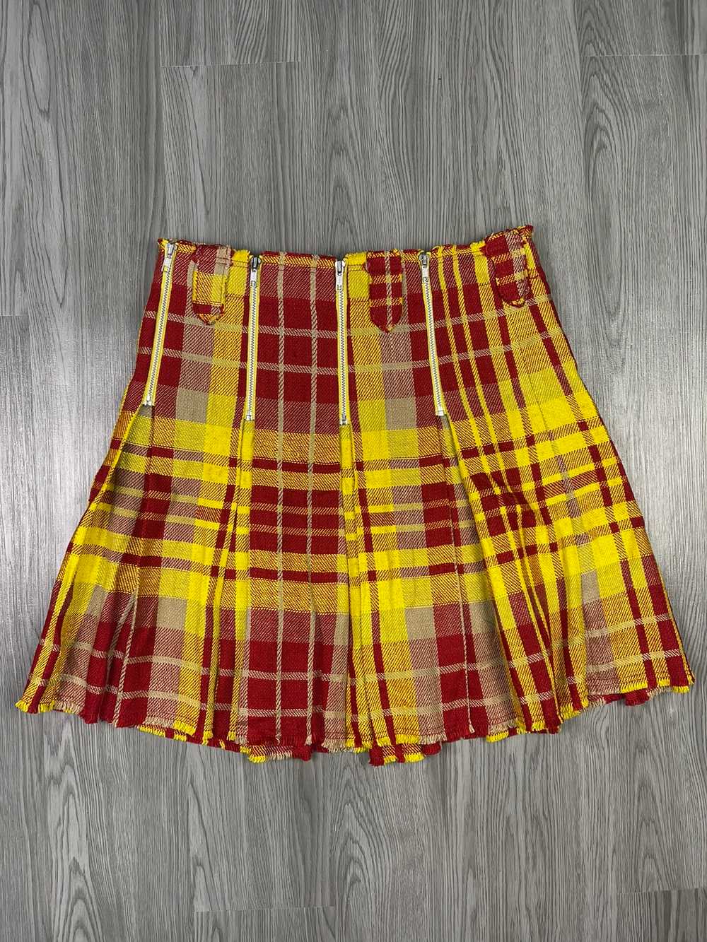 Japanese Brand - Vetement DHL colorway Plaid Plea… - image 2