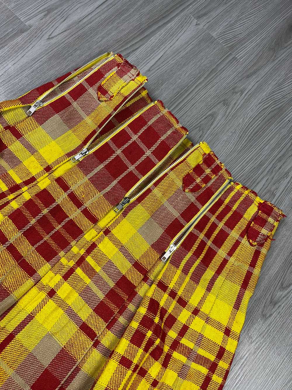 Japanese Brand - Vetement DHL colorway Plaid Plea… - image 5