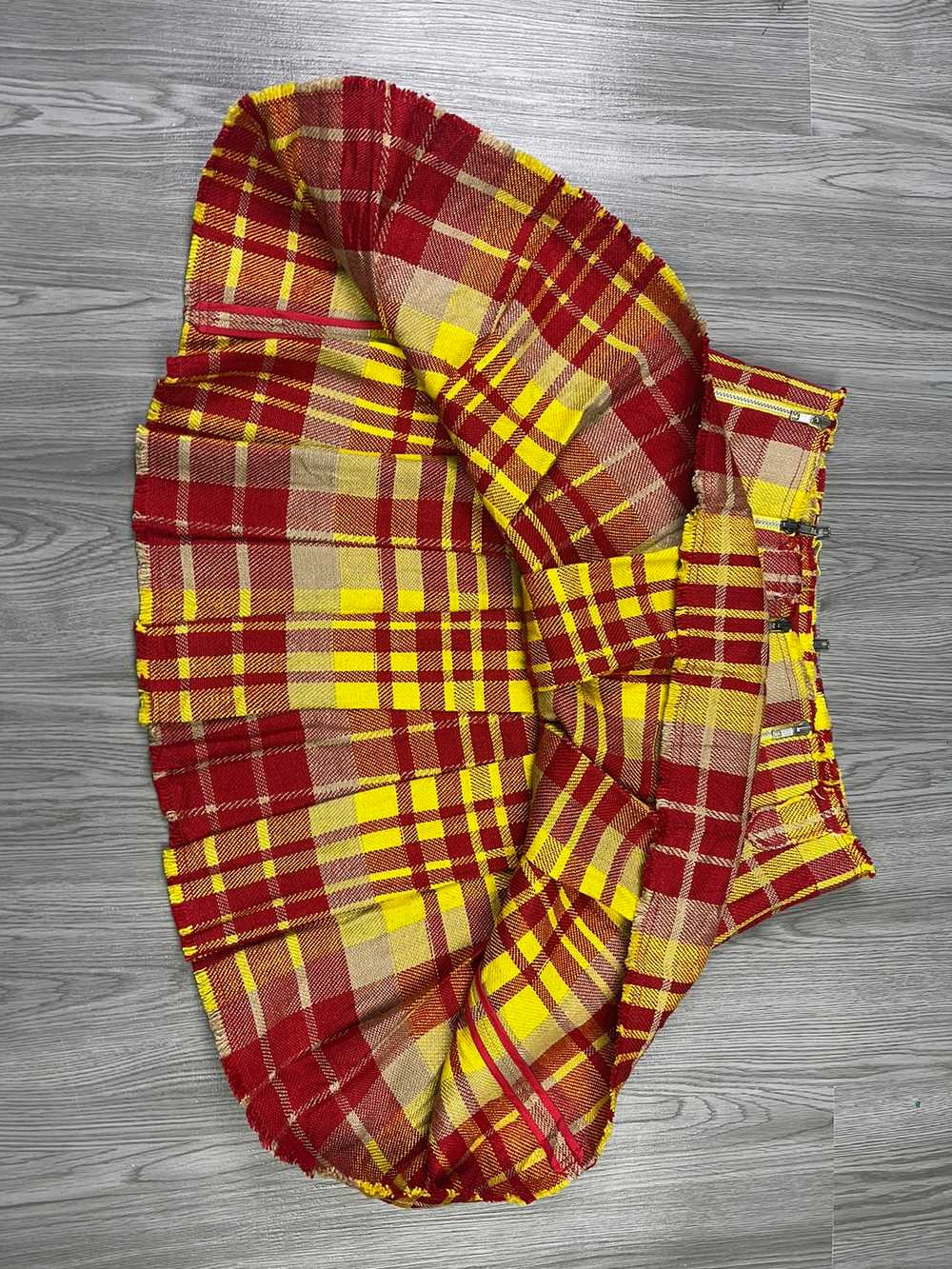 Japanese Brand - Vetement DHL colorway Plaid Plea… - image 9