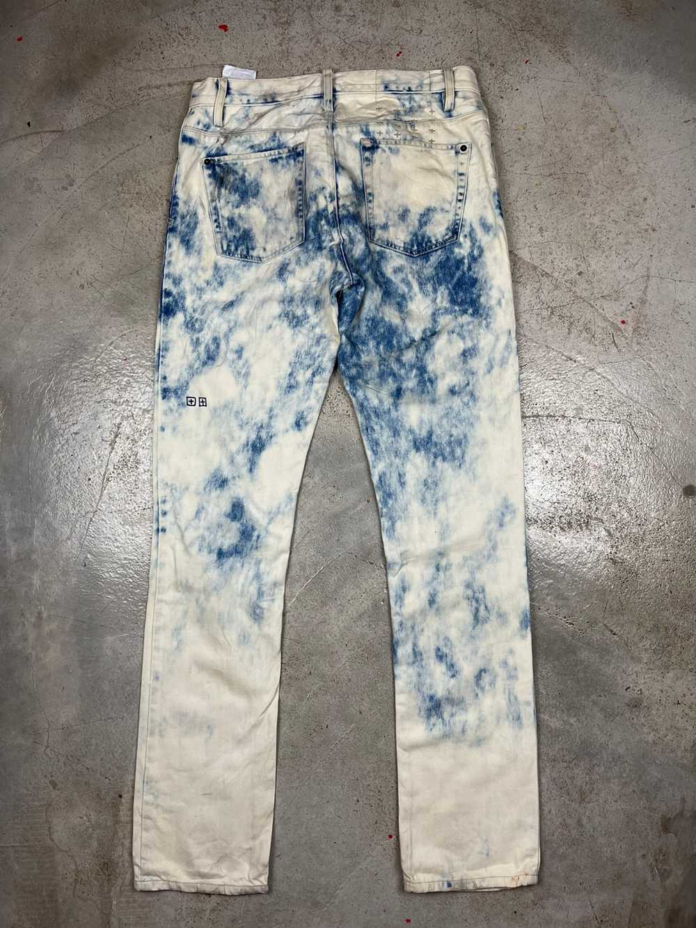 Nice Ksubi Gee Gee This Is England acid wash denim - image 2