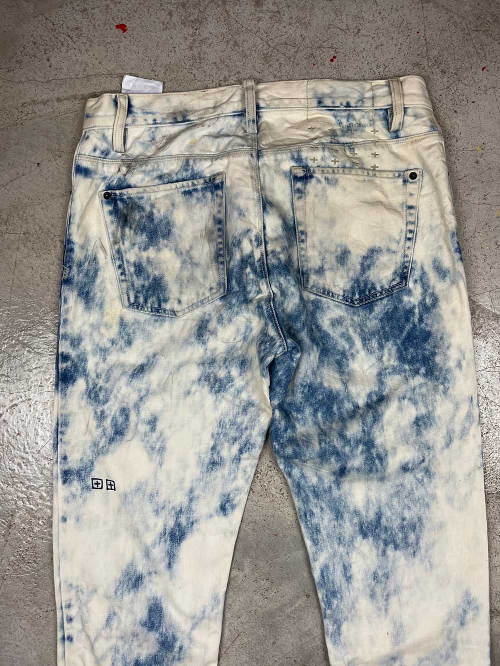 Nice Ksubi Gee Gee This Is England acid wash denim - image 5