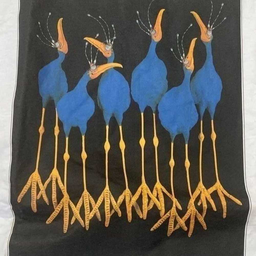 Vintage 1993 Oneita Power T Shirt Boca Birds Todd… - image 3