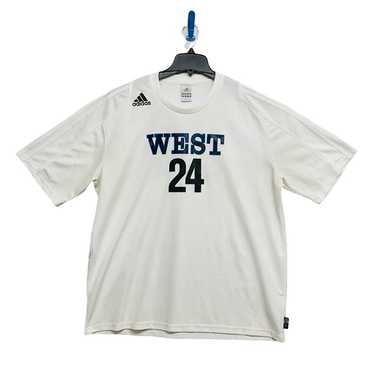 Adidas Size XL White NBA Los Angeles Lakers Kobe … - image 1