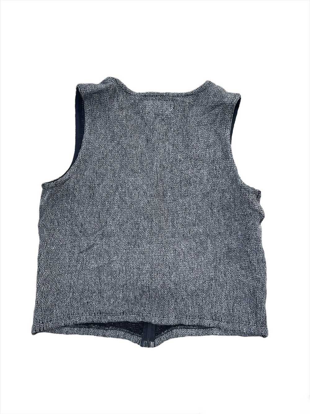 BEAMS PLUS Beams Japan Knitted Zipper Vest in Med… - image 2