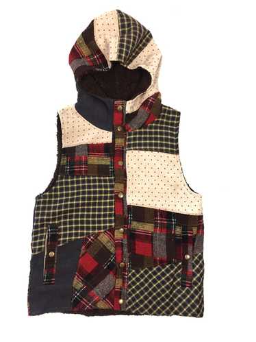 Japanese Brand - Cube sugar patchwork sherpa insi… - image 1