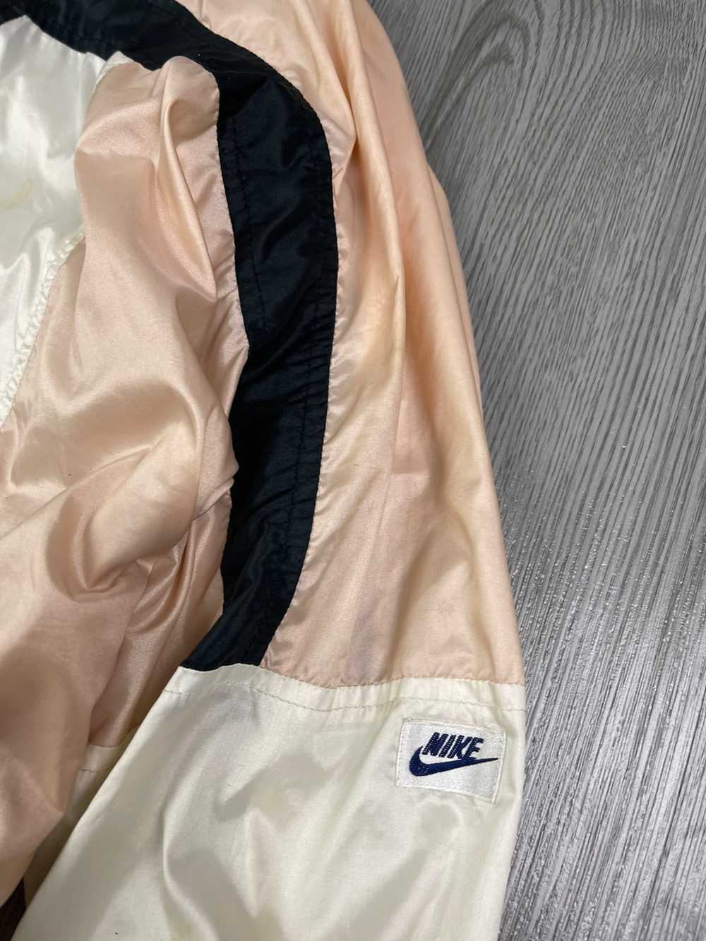 Vintage 80~90s original Nike tricolour satin colo… - image 5