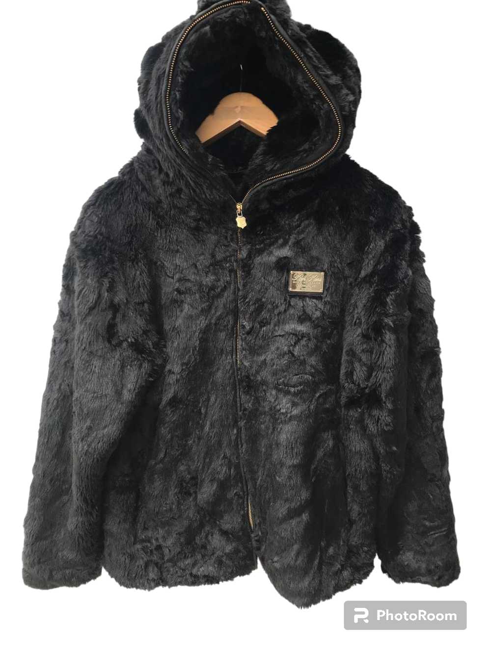 Japanese Brand - Karl Kani Fur Fullzip Hoodie Jac… - image 1