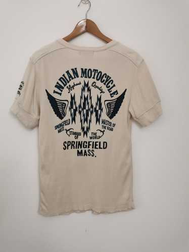 Vintage - Indian Motorcycle Signature Shirt Size … - image 1