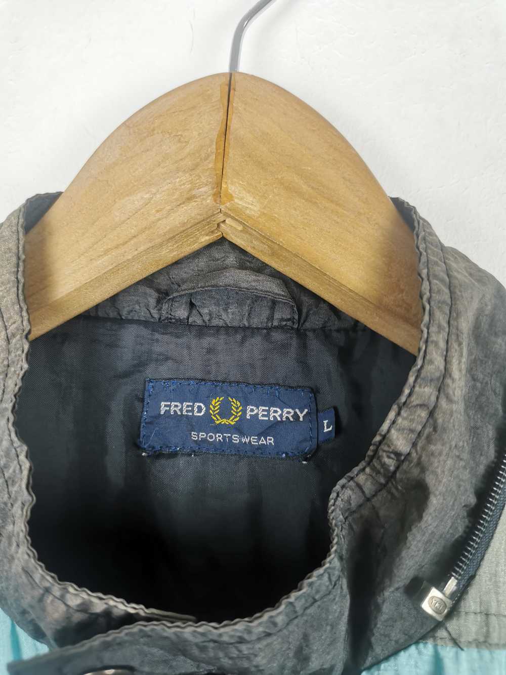 Vintage - Vintage Fred Perry Sportwear Big Logo W… - image 6