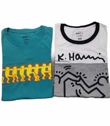 Uniqlo - Lot of 2 Keith Haring X Uniqlo Pop Art T… - image 1