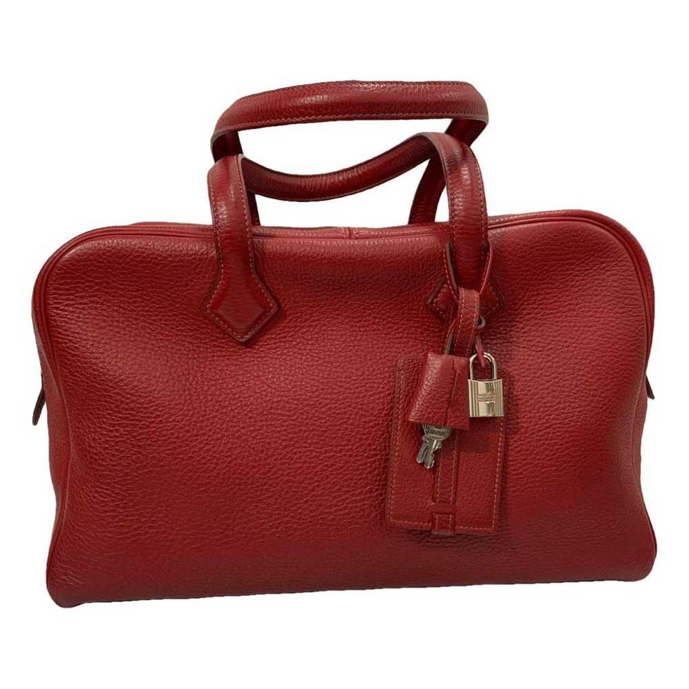 Hermès Victoria leather handbag - image 1