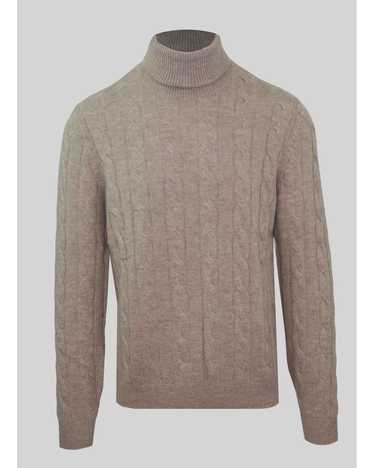 Malo Wool Cashmere Turtleneck Sweater